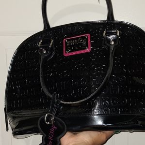 Large black hello kitty bag.